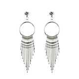 Tassel Earrings Bohemian Style Personalised Pendent