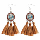 Retro fashion ethnic wind earrings