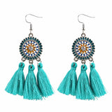 Retro fashion ethnic wind earrings