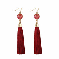 Retro tassel earrings