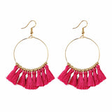 Retro Bohemian Tassel Earrings