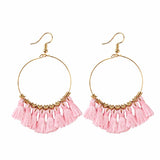 Retro Bohemian Tassel Earrings