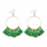 Retro Bohemian Tassel Earrings