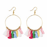 Retro Bohemian Tassel Earrings