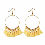 Retro Bohemian Tassel Earrings