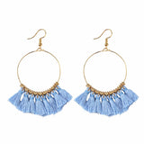 Retro Bohemian Tassel Earrings