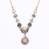 Retro necklace diamond