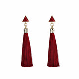 Bohemian Retro style tassel earring for elegant female