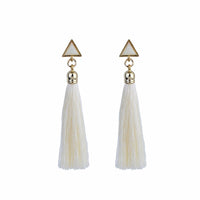 Bohemian Retro style tassel earring for elegant female