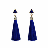 Bohemian Retro style tassel earring for elegant female