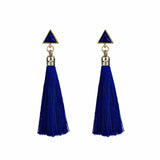 Bohemian Retro style tassel earring for elegant female